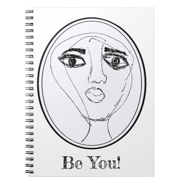 Carnet Grosse Face De Tête (Lottie) (Devant)