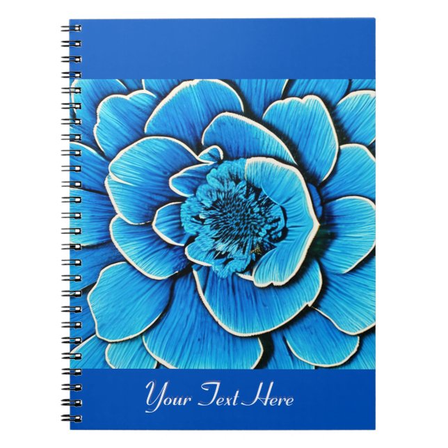 Carnet Grosse floraison de Camellia Bleue (Devant)