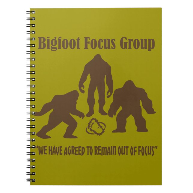 Carnet Groupe cible de Bigfoot.  Réunion des esprits (Devant)
