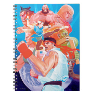 Carnet Groupe de Street Fighter 2 Ryu
