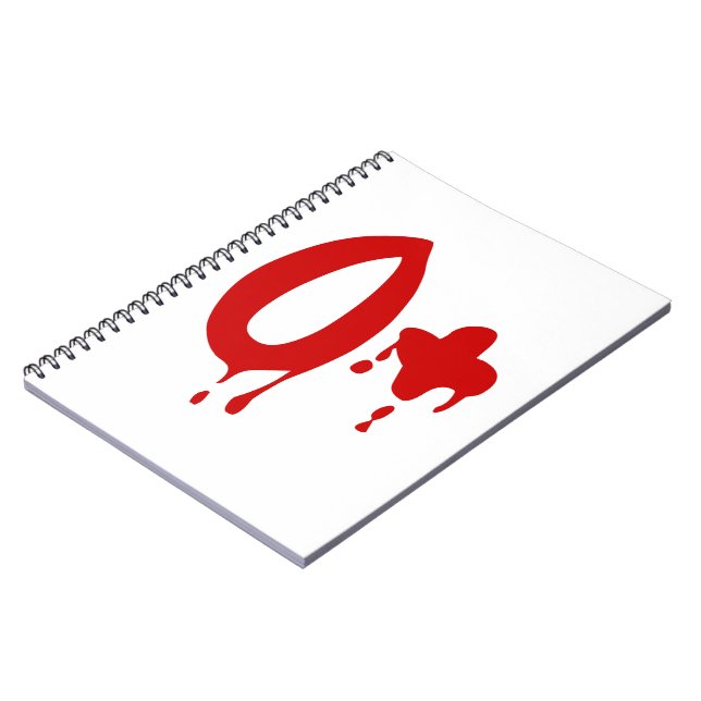 Carnet Groupe sanguin O+ Positif #Hôpital d'horreur (Côté gauche)