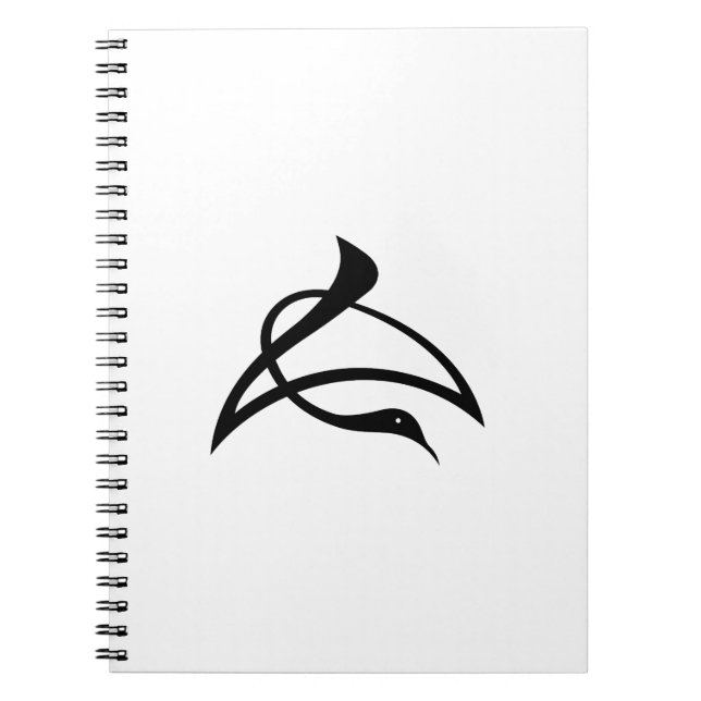 Carnet Grue à caractère long (Devant)