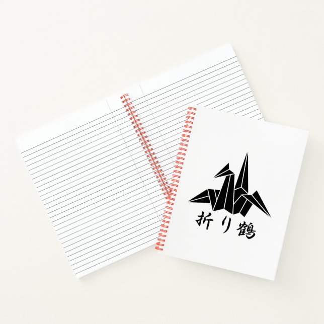 Carnet Grue en papier (Intérieur)