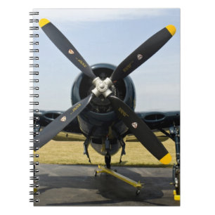 Carnet Grumman F8F Bearcat chasseur embarqué de la marine
