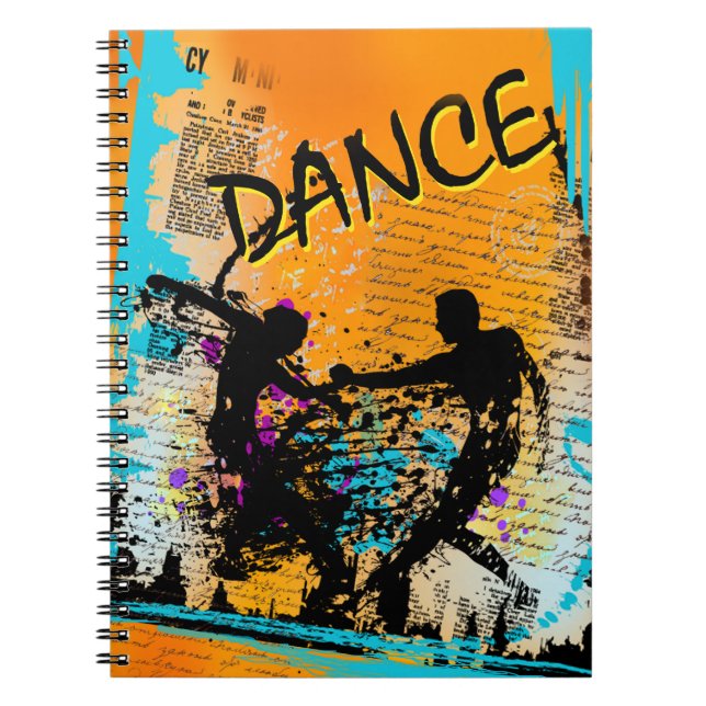 Carnet Grunge de danse - chorégraphe, danseur, (Devant)