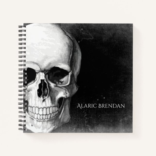 Carnet Grunge Skull (Devant)