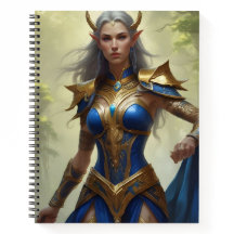 Guerrera de Azul y Oro