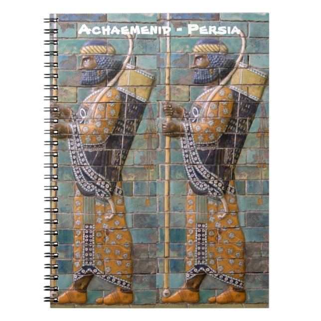 Carnet Guerrier persan (Devant)