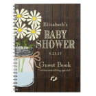 GuestBook rustique de baby shower de pays de