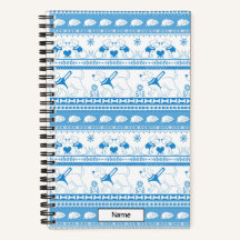 Guide Chien Conte Lab Motif - Bleu - Petit
