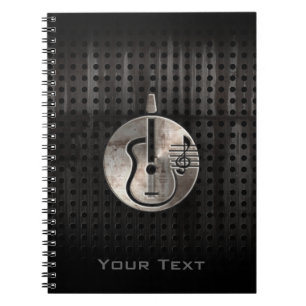 Carnet Guitare acoustique rocailleuse