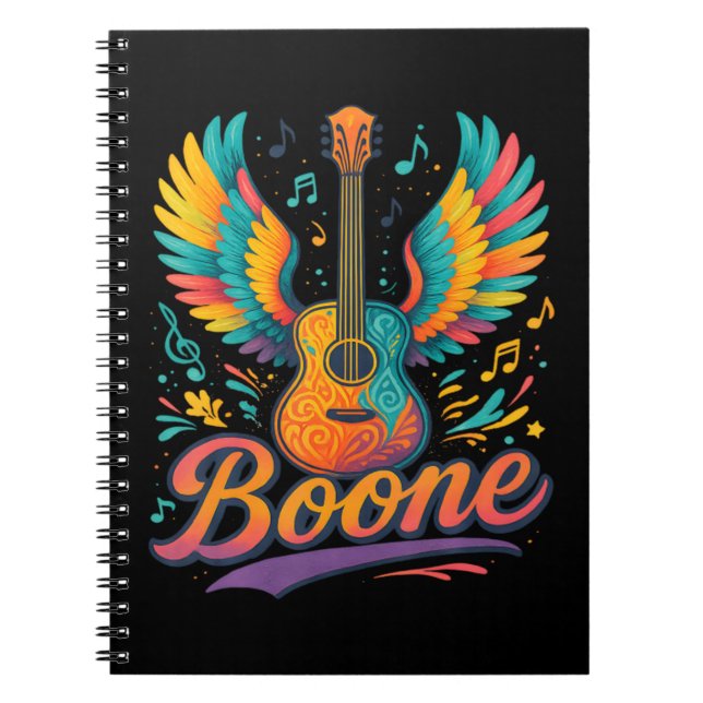Carnet Guitare Boone (Devant)