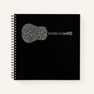 Carnet Guitare Lover   Guitare Notes Cadeau