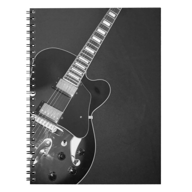 Carnet guitare personnalisable (Devant)