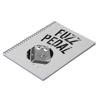 Guitare psychédélique Fuzz noir et blanc