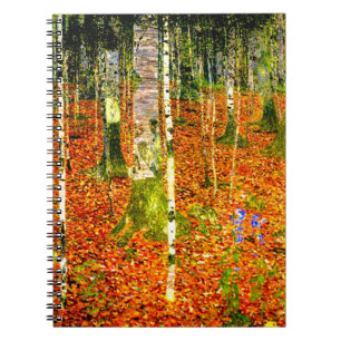 Carnet Gustav Klimt Birch Trees