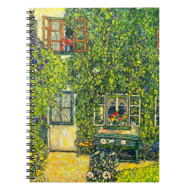 Carnet Gustav Klimt La Maison de Guardaboschi (Devant)
