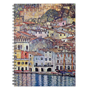 Carnet Gustav Klimt - Malcesine sur le lac de Garde Itali