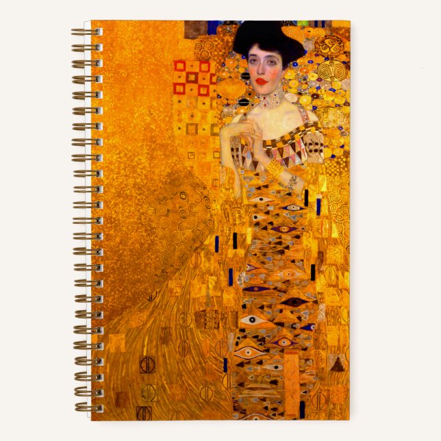 Carnet Gustav Klimt Portrait d'Adele Bloch Bauer (Recto)