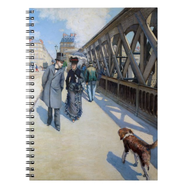 Carnet Gustave Caillebotte - Le Pont de l'Europe (Devant)