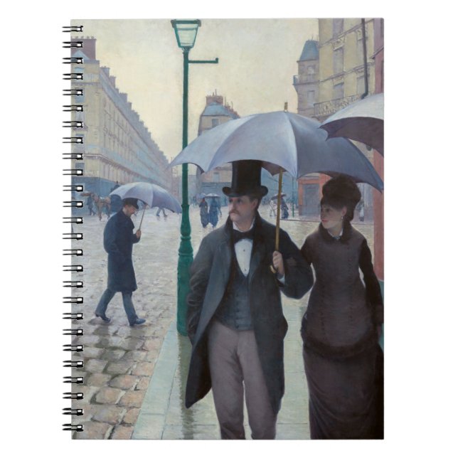 Carnet Gustave Caillebotte - Paris Street ; Rainy Day (Devant)