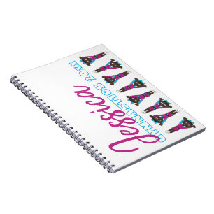 Carnet Gymnaste Personnalisé Gymnastique Tumbling Gym Coa