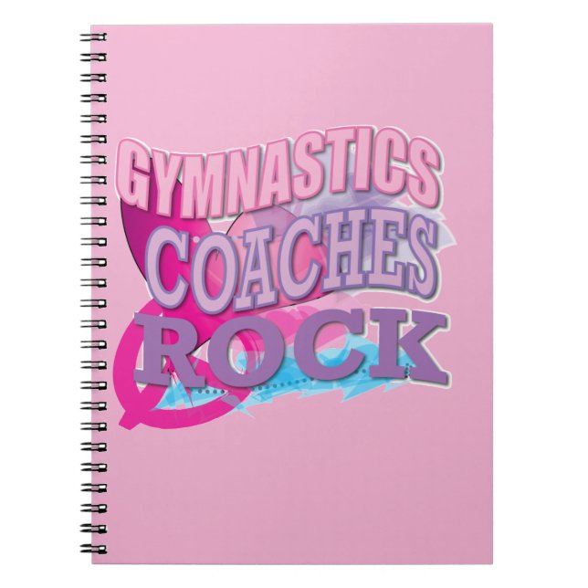 Carnet gymnastique de cadeaux d'entraîneurs (Devant)
