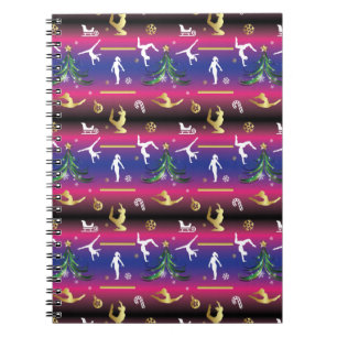 Carnet Gymnastique féminine Arbre de Noël