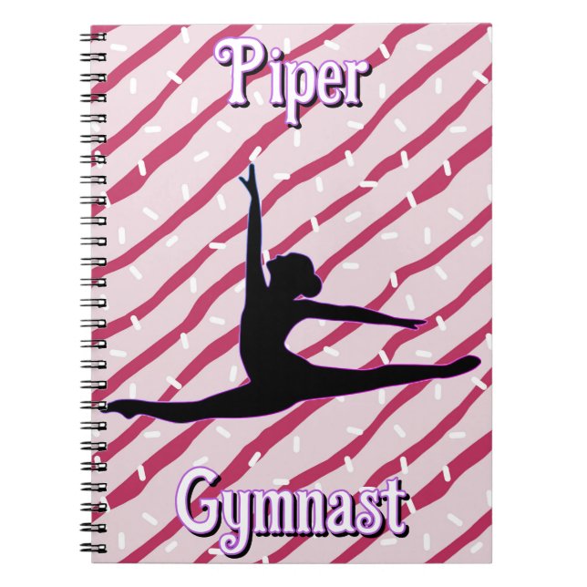 Carnet Gymnastique Pink White Pepperment Sprinkel (Devant)