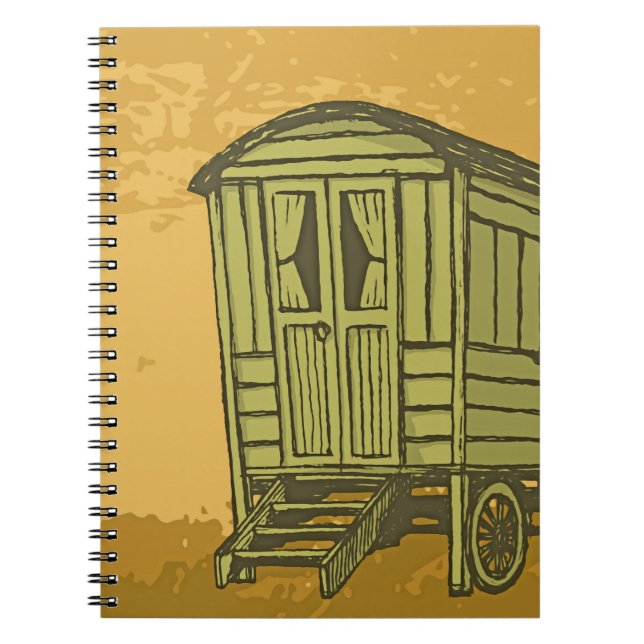 Carnet Gypsy caravan (Devant)
