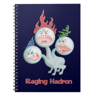 Carnet Hadron faisant rage