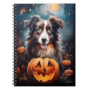 Carnet Halloween Berger Australien Avec La Peur Citrouill