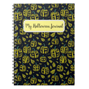 Carnet Halloween citrouille