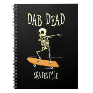 Carnet Halloween Dabbing Skatestyle