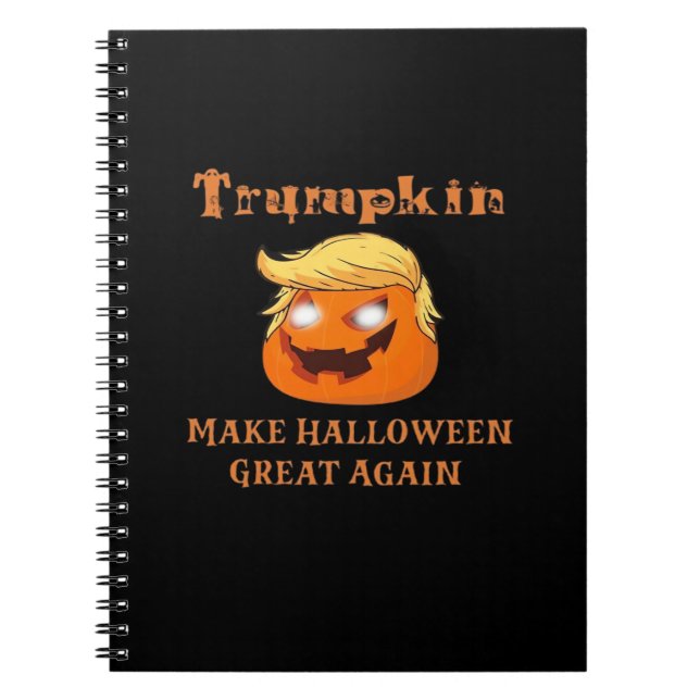 Carnet Halloween de Trumpkin - Rendre Halloween grand à n (Devant)