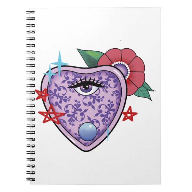 Carnet Halloween des yeux (Devant)