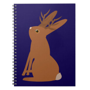 Carnet Halloween Jackalope Trou ou traitement