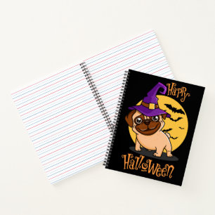 Carnet Halloween Puggy