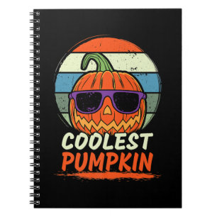 Carnet Halloween Retro le plus frais Citrouille Premium