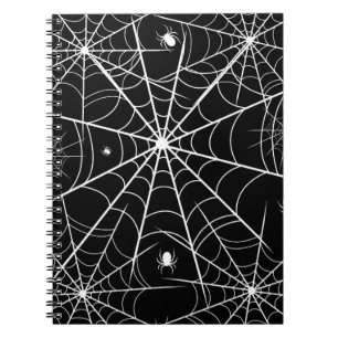 Carnet Halloween Spider Web