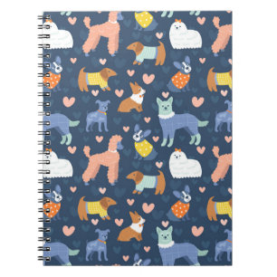 Carnet Halloween Spiders Web : Motif sans couture