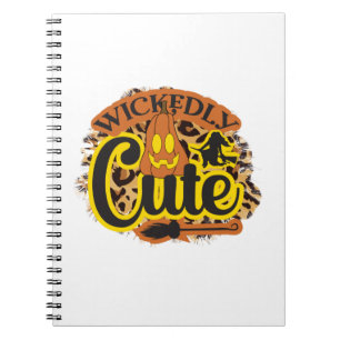 Carnet Halloween Wickedly Cute