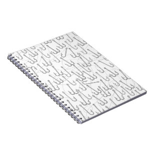 Carnet hameçons de pêche vintages
