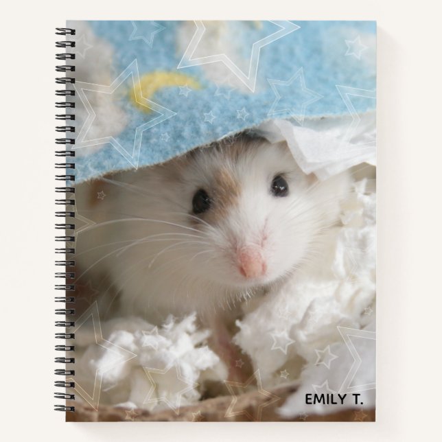 Carnet Hammyville - Cute Hamster (Devant)
