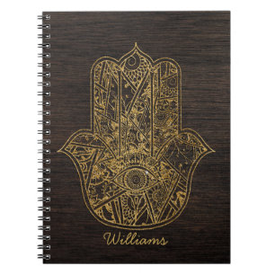 Carnet HAMSA Main de Fatima symbole amulet design