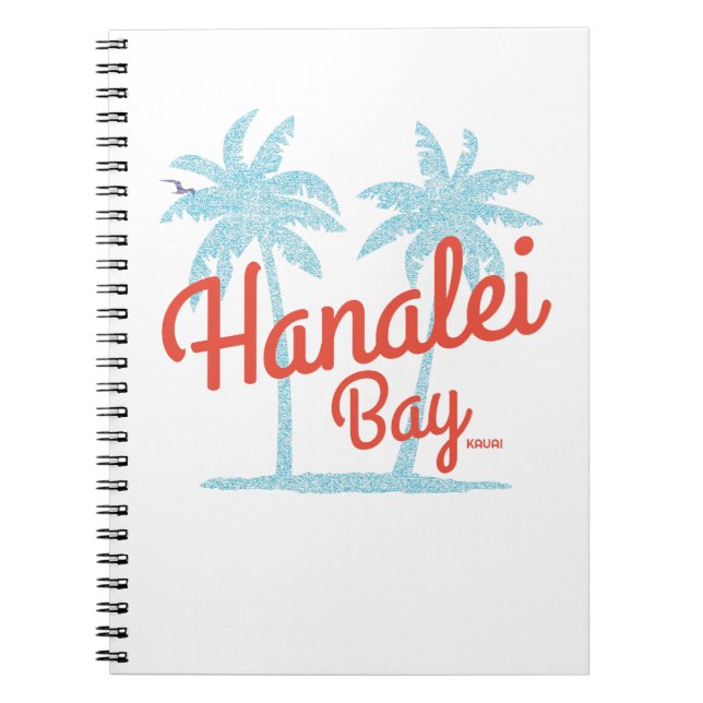 Carnet Hanalei Bay Hawaii Île de Kauai Souvenir Shot G (Devant)