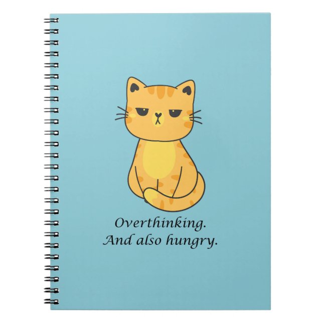 Carnet Hangry Cat (Devant)
