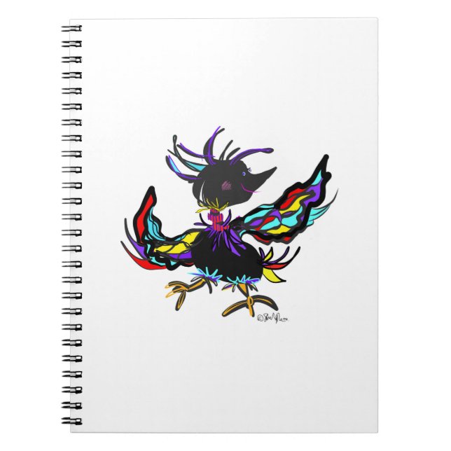 Carnet HAPPY DANCER spirale portable (Devant)