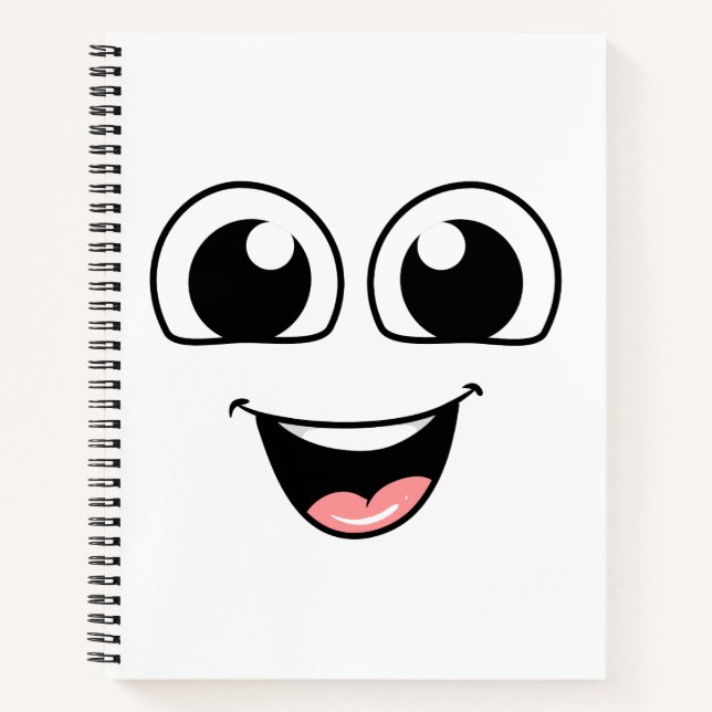 Carnet Happy face Notebook (Devant)