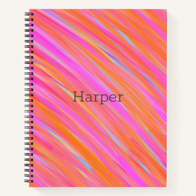 Carnet Happy Fun Colorful Gras brillant Collection (Devant)